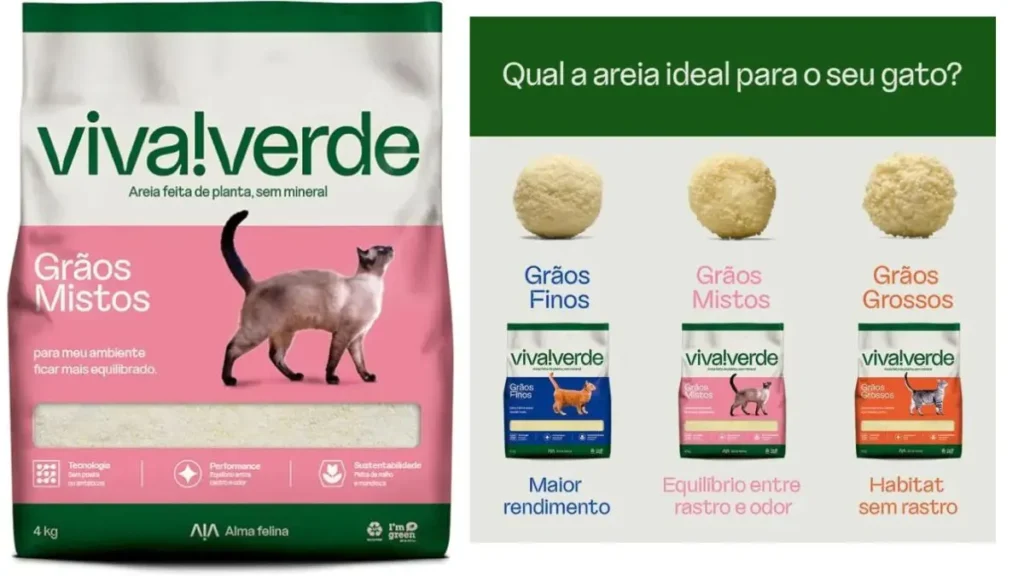 Areia Sanitária Pipicat Classic 12kg vs Viva Verde Biodegradável 4kg - Qual a Melhor Areia para seu Felino em 2026? 5 Areia Sanitaria