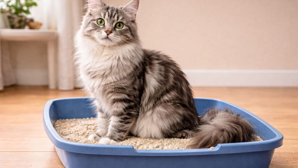 areia sanitária para gatos